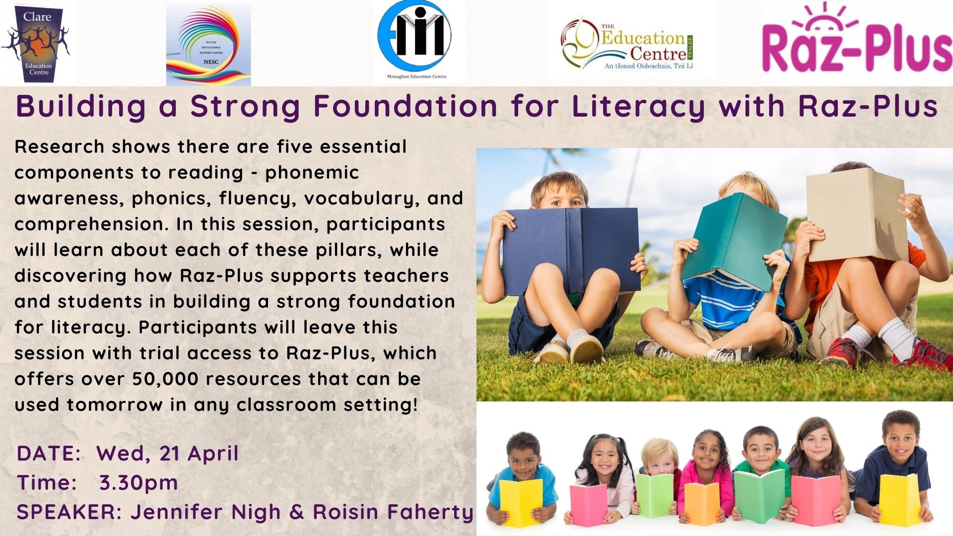 SP157-21 Building a Strong Foundation for Literacy with Raz-Plus 