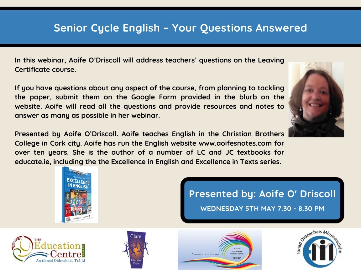 Sp194-21 Senior Cycle English – Your Questions Answered