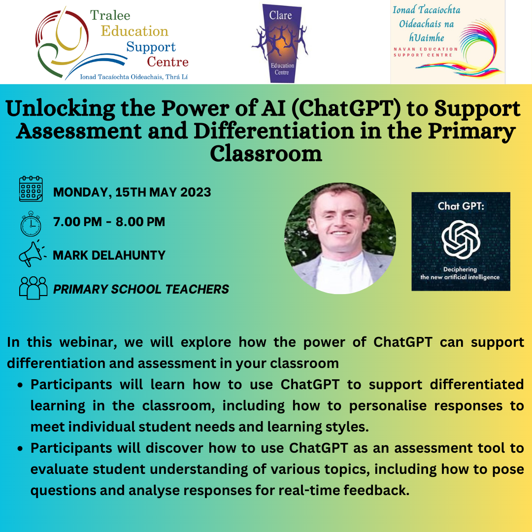 SP23-236 Unlocking the Power of AI (CHATGPT) to Support Assessment and Differentiation in the Primary Classroom