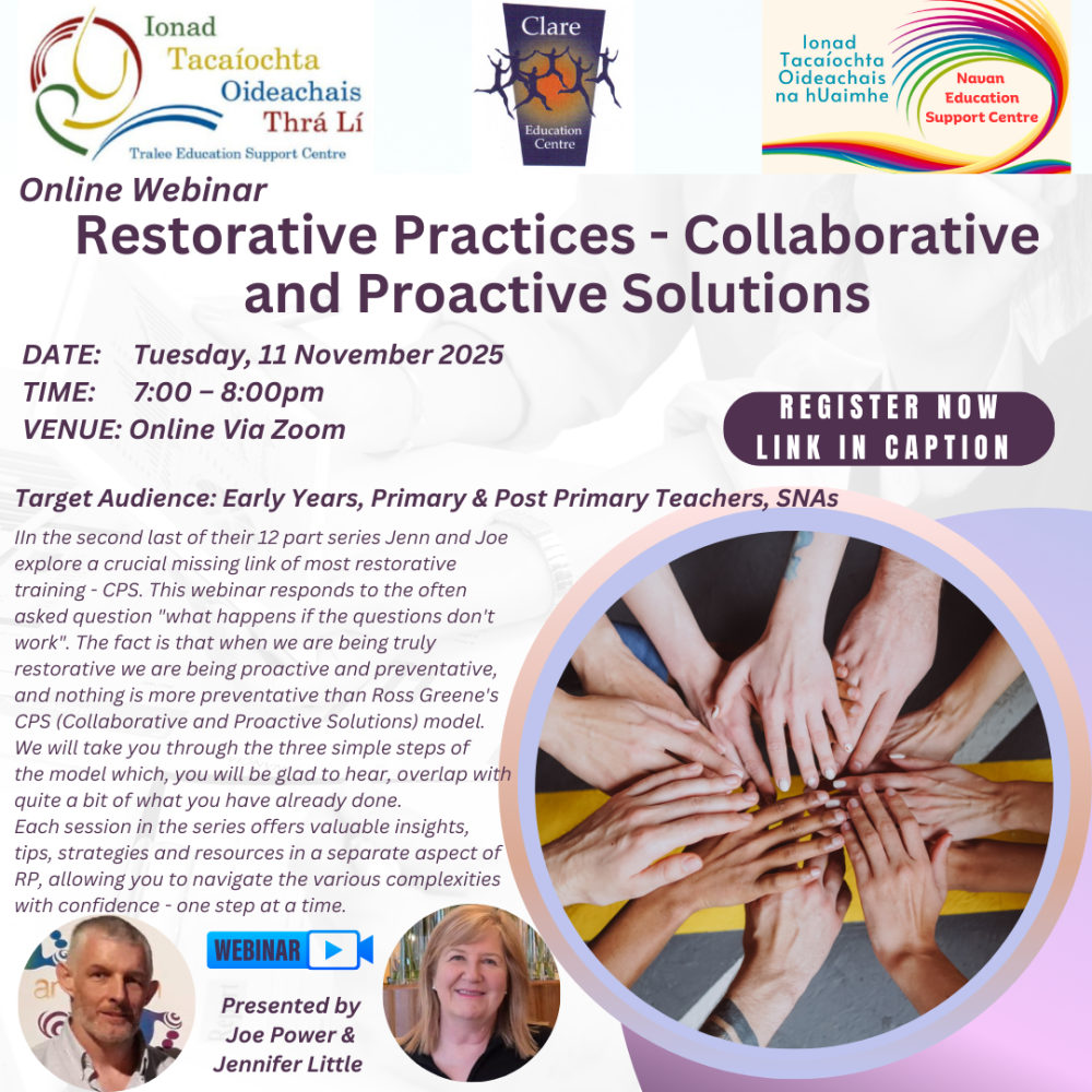 AUT25-04 Restorative Practices - Collaborative and Proactive Solutions 
