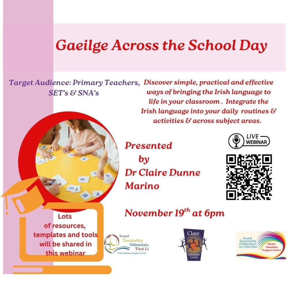 AUT25-78 Primary Languages -Gaeilge Across the School Day