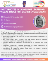 AUT25-116 Sketchnotes in Language Learning: Visual Tools for Deeper Engagement