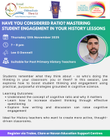 AUT25-110 Have you considered ratio? Mastering student engagement in your history lessons