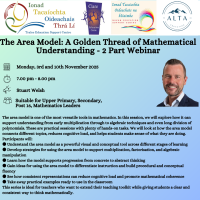 AUT25-70 The Area Model: A Golden Thread of Mathematical Understanding