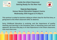 AUT23-120 Inside the Infant Classroom - Getting Ready for the New Year