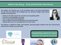 SP211-22 What’s the Story – Oral and Written Narratives