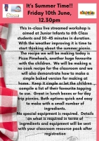 SP336-22  Kater4kidz Cookery Workshop 6 It’s Summer Time!! Junior Infants to 6th Class Students