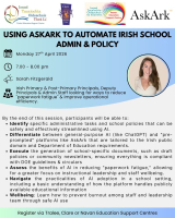 SP26-132 Using AskArk to Automate Irish School Admin & Policy