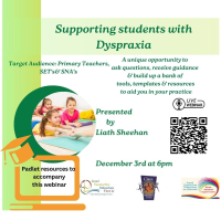 AUT25-80  Supporting Students with Dyspraxia