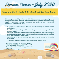 SUM26-103 Understanding Dyslexia & Its Social and Emotional Impact