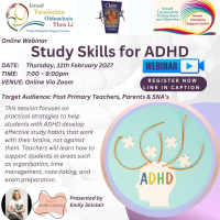 SP27-002 Study Skills for ADHD