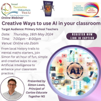 SP24-0134 Creative Ways to use AI in your classroom