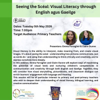 SP26-100 LAI- Seeing the Scéal: Visual Literacy through English agus Gaeilge 