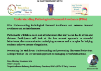 AUT24-117 Understanding Pathological Demand Avoidance (PDA)
