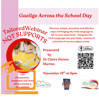 AUT25-78 NQT Webinar Series-Primary Languages -Gaeilge Across the School Day