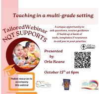 Aut25-75 NQT Webinar Series- Multi-Grade Teaching in the Classroom