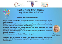 SP24-031 Number Talks 2 Part Webinar