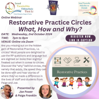 AUT24-134 Restorative Practice Circles - What, How and Why?