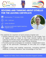 AUT26-38 Revising and Thinking about Othello for the Leaving Certificate