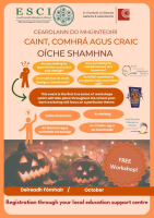 AUT25-152 Online Workshop - Caint Craic agus Comhrá: Oíche Shamhna