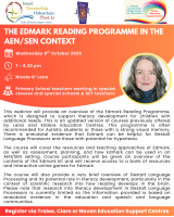 AUT25-150 The Edmark Reading Programme in the AEN/SEN Context