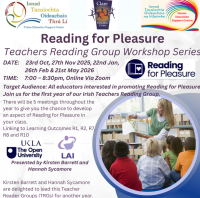 AUT25-35 Reading for Pleasure - Teachers Reading Group Workshop Series