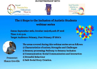 AUT24-116 The 5 Steps to the Inclusion of Autistic Students