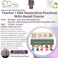 AUT26-27 9 Week Teacher / SNA Restorative Practices Skills Based Course 
