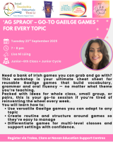 AUT25-85 Ag Spraoi – Go-To Gaeilge Games for Every Topic