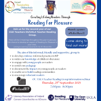 AUT25-34 Reading for Pleasure (Launch Night)