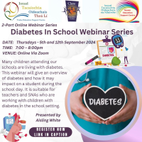 AUT24-138 2-Part Diabetes In School Webinar Series