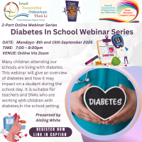 AUT25-36 2-Part Diabetes In School Webinar Series
